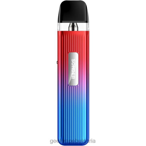 Geek Bar Цена - GeekVape sonder q pod системен комплект 1000 mah червено синьо NP82R180